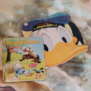 Vintage Disney Donald Duck Storybook Set